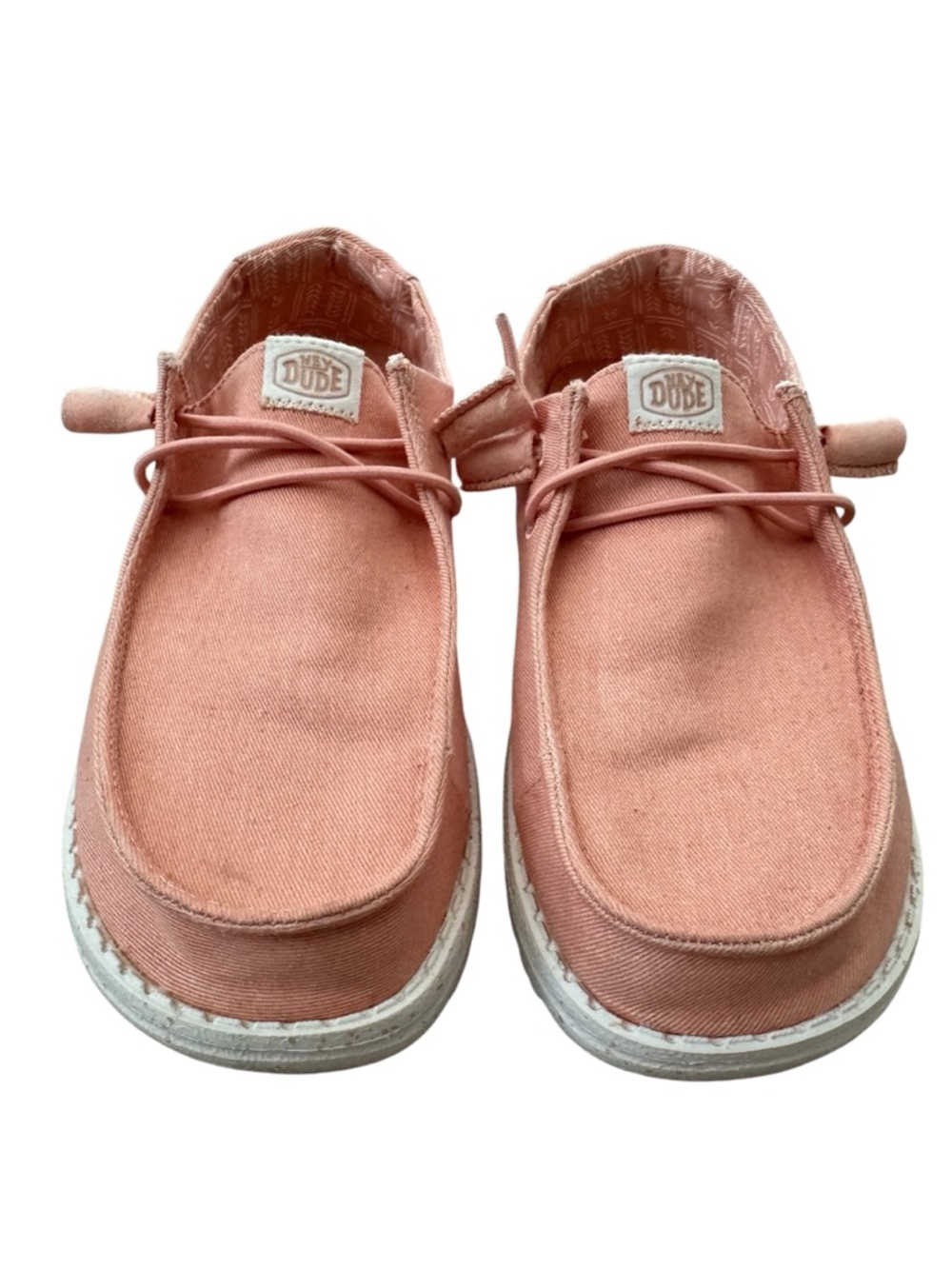 Hey Dude Women’s Coral Canvas Slip-On Shoes